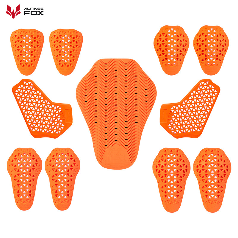Motorcycle Gear Fox - Universelle integrierte Schutzausrüstung, CE-zertifizierte Motorradjacke, Einsatz,