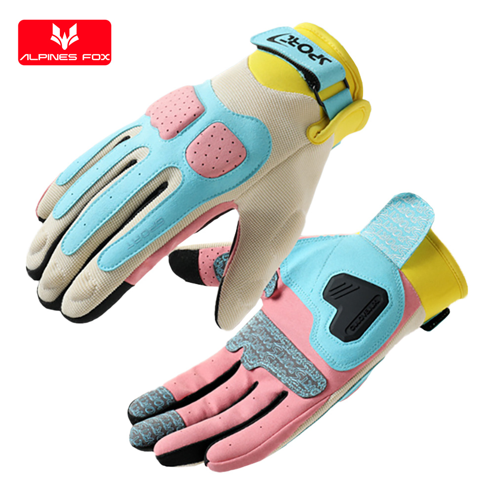 Motorcycle Gear Fox - Sommer Frauen Motorrad Handschuhe Dame Teenager
