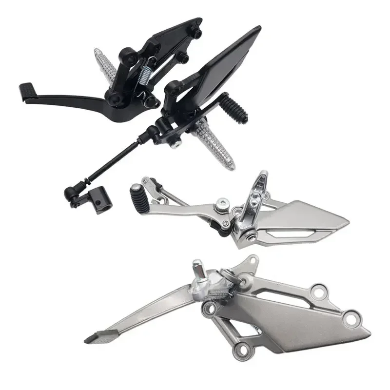 Motorcycle Gear Kawasaki - 2x Motorrad Schalthebel Frontset Fußrasten Halterung