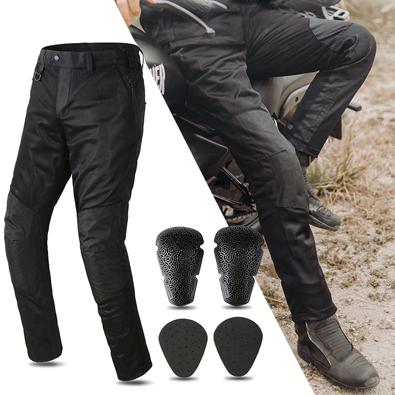 Motorcycle Gear For Summer - Sommer Mesh Motorrad Hosen Männer Off-road