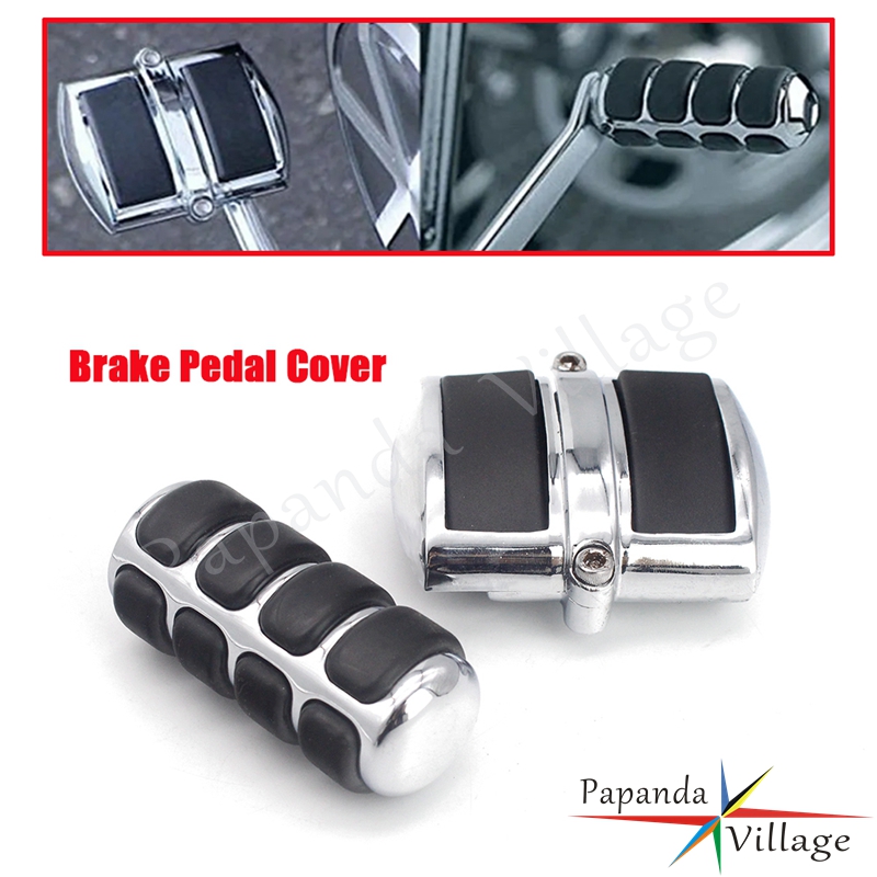 Motorcycle Gear Kawasaki - Chrom Motorrad Vorderradbremse Schalthebel Pedal Pad
