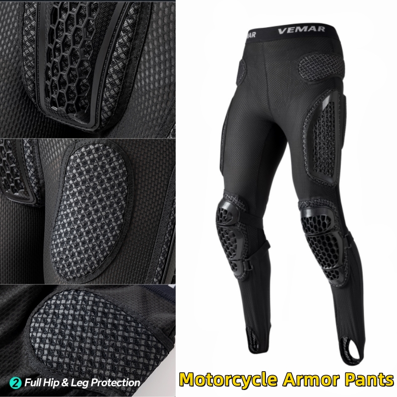 Motorcycle Gear For Summer - Sommer-Motorradhose für Herren – Herren-Mesh-Motocross-Hose mit