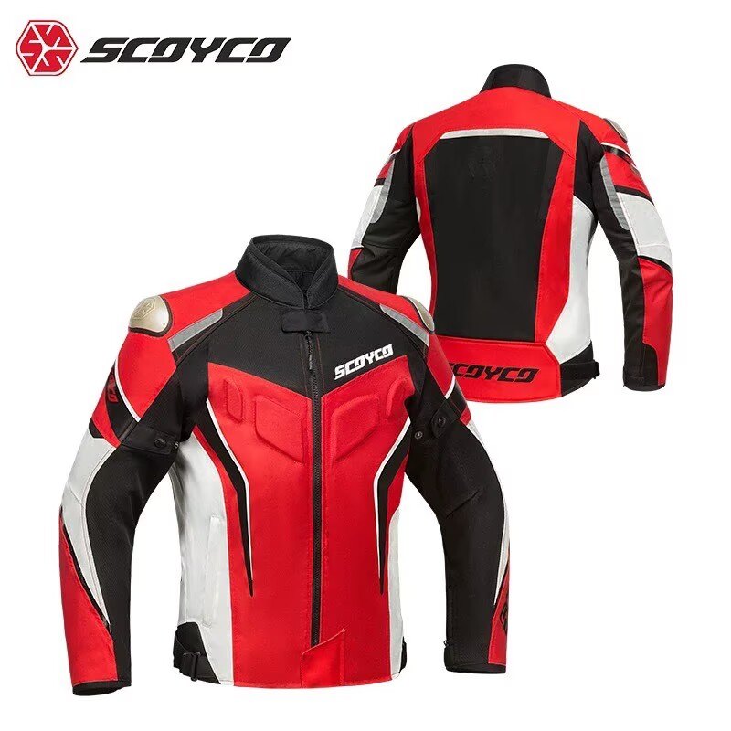 Motorcycle Gear For Summer - SCOYCO Sommer Belüftete Mesh CE Motorradjacke