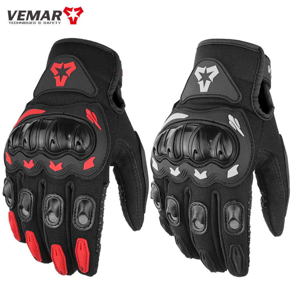 Motorcycle Gear Fox - Sommer Motorrad Handschuhe Männer Frauen Voll