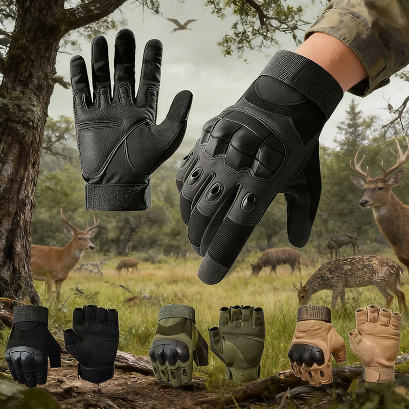 Motorcycle Gear Cycle - Motorrad-Camping-Radsport-Wander-Taktische Ausrüstung Handschuhe mit Touch-Design Fitness-Schutz