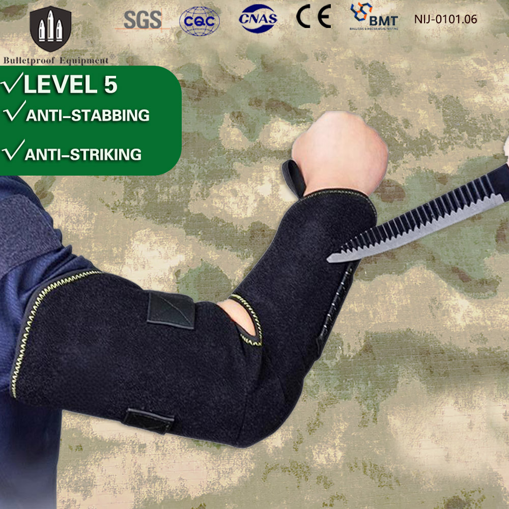 Motorcycle Gear Levels - Anti-Stab-Armschützer der Stufe 5, Schulterpolster, schnittfeste