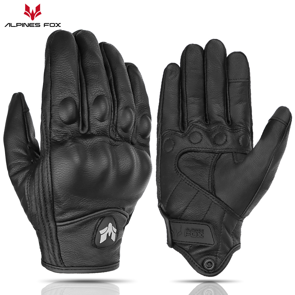 Retro Motorrad Leder Handschuh – Motorcycle Gear Fox Bewertung und Preis