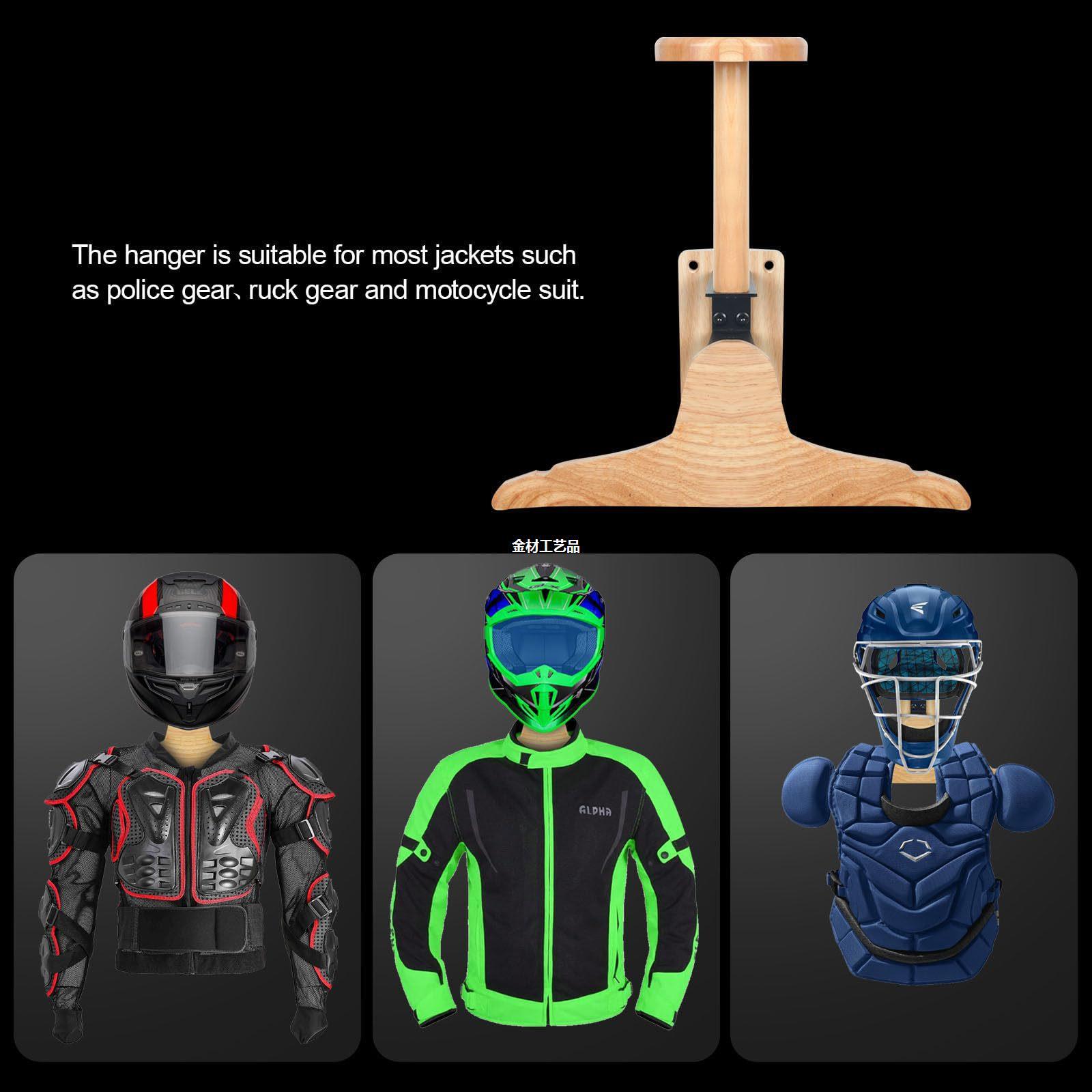 Wandmontiertes Holzregal für d – Motorcycle Gear Display Rack Bewertung und Preis
