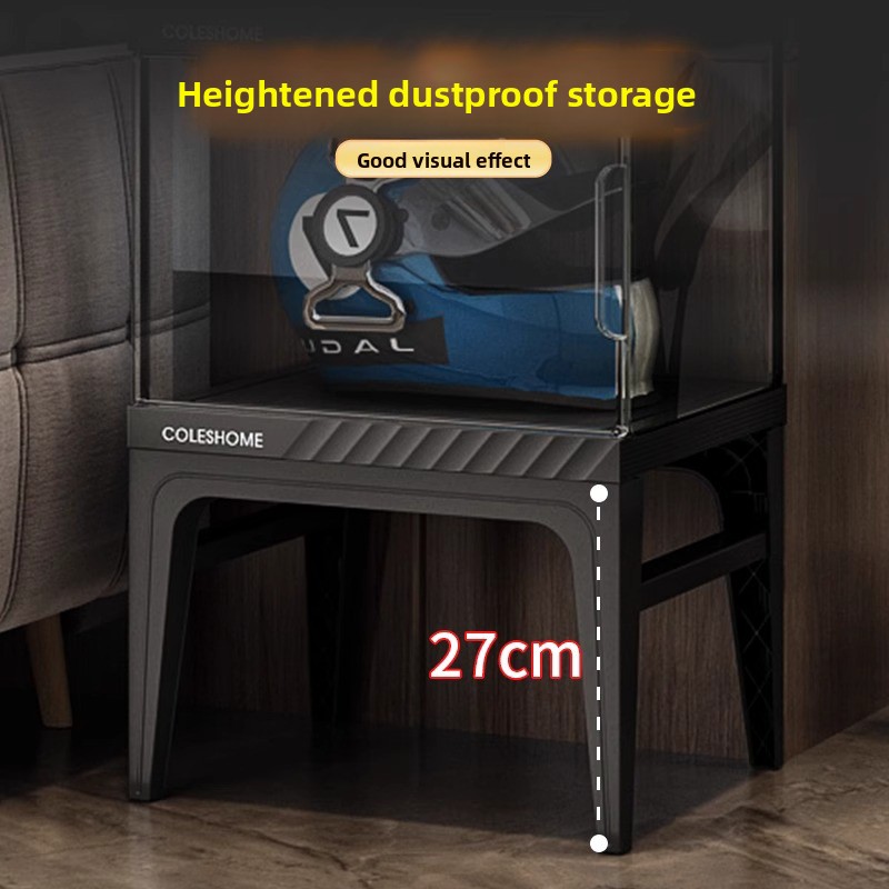 Motorradhelm-Aufbewahrungsschr – Motorcycle Gear Display Rack Bewertung und Preis
